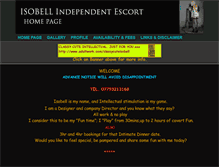 Tablet Screenshot of isobellbournemouth.com